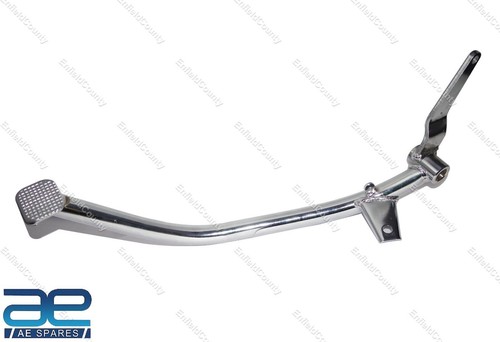 Brake pedal steel chrome for - chrome,