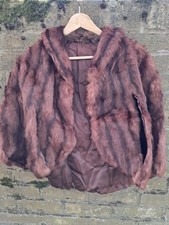 Vintage Genuine 1950s Real Fur