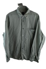 ZARA Blue Overshirt Jacket size M Mens Relaxed Fit Button Up Cotton Casual