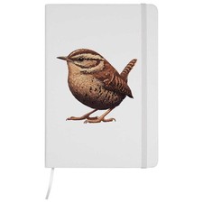 'Resting Wren Bird' A5 Ruled