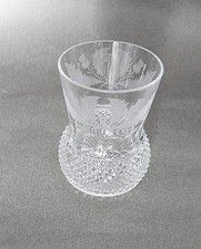 EDINBURGH CRYSTAL THISTLE OLD