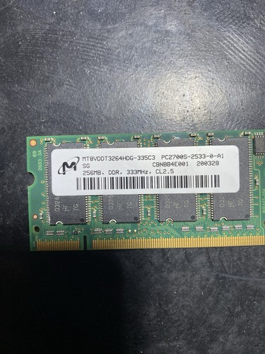 256mb 333mhz ddr - 256mb, ram