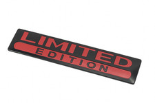 LIMITED EDITION BLACK RED 3D