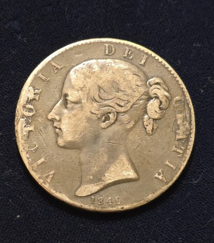 1845 queen victoria - victoria, silver