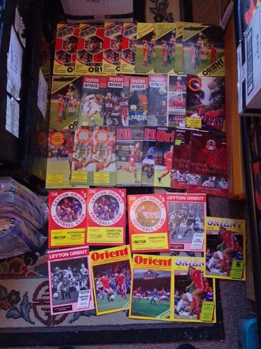 Leyton orient programmes - 34,