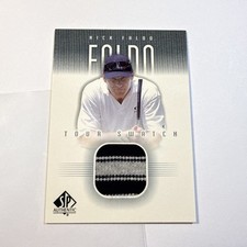 2001 SP Authentic Nick Faldo