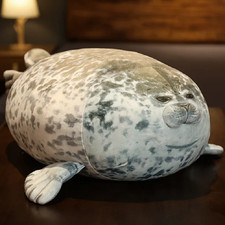 Cute Seal Plush Pillow Chubby
