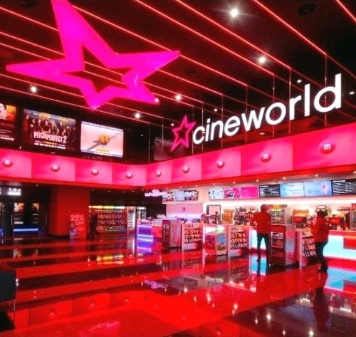 Cineworld tickets code - £10,