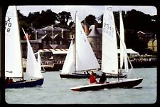 1985 35mm Slide Colour Transparency Retro Old Dinghies Sailing Boats Int 
