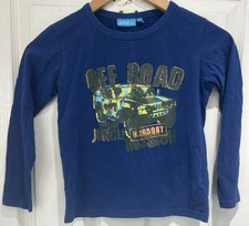 Boys Off Road Jeep Long Sleeved T-Shirt Age 5-6 Years