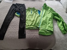 Muddyfox Cycling Top, Trousers And  Waterproof Jacket 11-12 Years