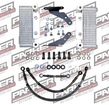 Pit Bike Twin Oil Cooler Kit - PR3, SYMOTO