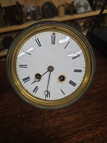 Antique french clock mechanism - antique,