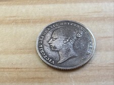 1850 Silver Victoria Sixpence