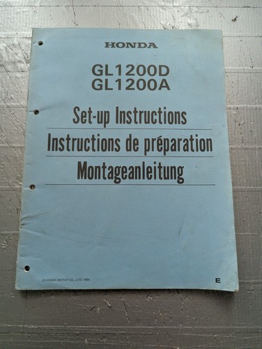 1984 honda gl1200d gl1200a - 1984, &