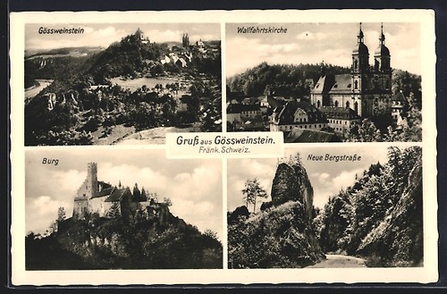 Gössweinstein franconia - ak,