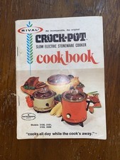Vtg 70 Rival Crockpot Crock
