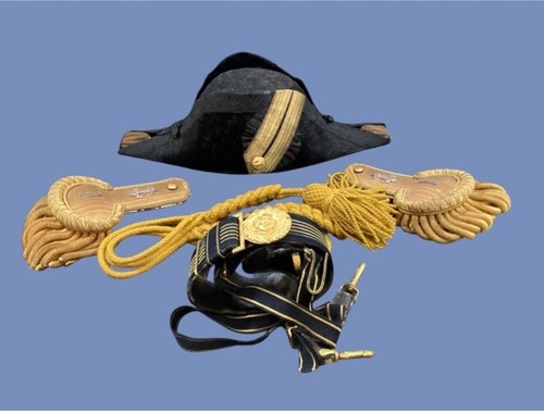 Antique naval officer - naval,