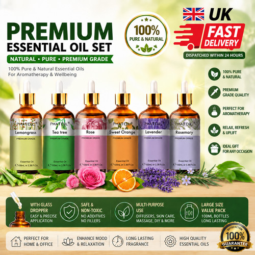 100 pure natural essential - 100%,