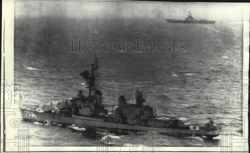 1969 press photo destroyer uss - 1969,
