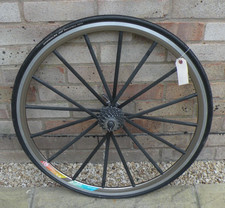 Mike Burrows Rigida DP18 Giant 8-Speed rear wheel, 700C Clincher (DA)