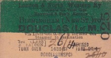 LNWR Railway Ticket BIRMINGHAM NEW ST 025