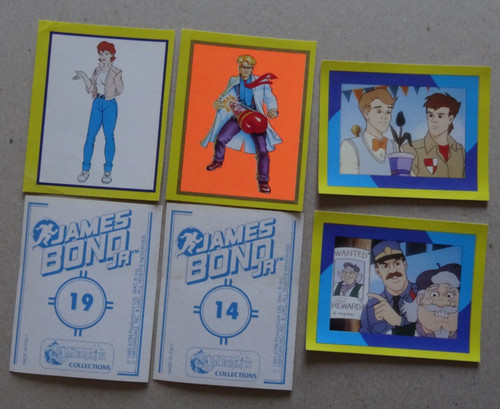 James bond merlin stickers - bond,