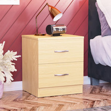 Large Pine Bedside Cabinet, 2