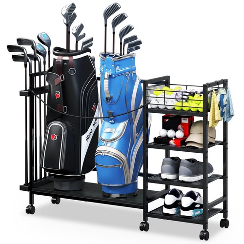 Golf bag storage - storage, with
