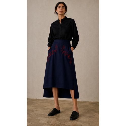 Carla fernandez apron - fernandez, skirt