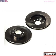 2x BRAKE DISC DDF116 FOR