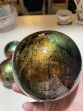 Centerpiece Glass Balls Blue