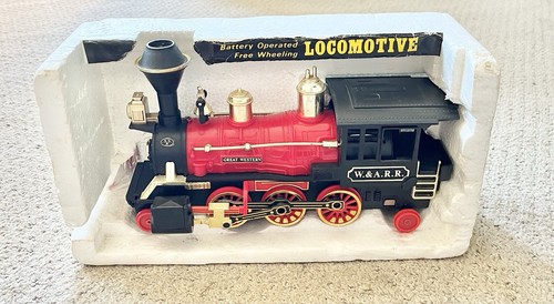 Vintage red locomotive - vintage,