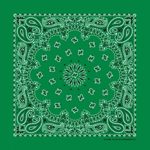 Kelly green 22x22in - kelly,