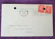 1948 J.W. Ward & Son, Bourne End Mills, Boxmoor. Postcard To Barry & Co, Chester