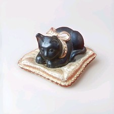 Estee Lauder Solid Perfume Collectable Compact Cat: Knowing