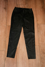 NEW! ZARA black leather look