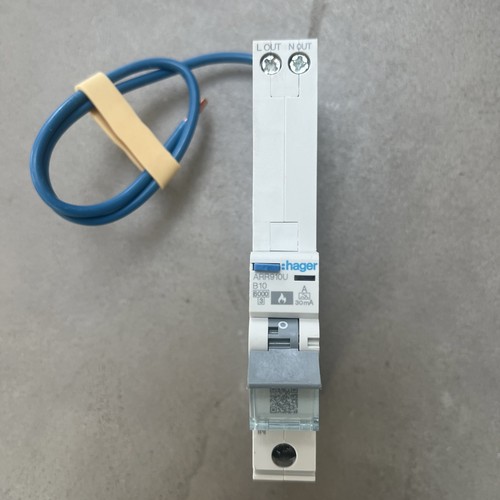 Hager arr910u afdd - rcbo, b10a