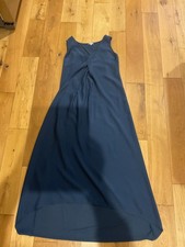 Jigsaw petrol blue maxi dress