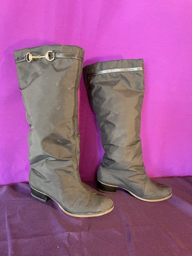 Rare vintage gucci knee high - gucci,