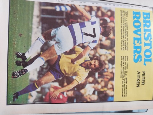 Sk210 ephemera 1980s - 1980s, football