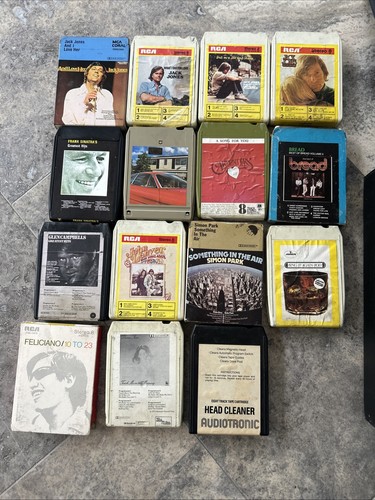 Stereo track cassettes - 8,