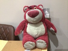 Large Lotso Hugging Bear Plush Come From Disney Shop Not Played With Has Tags 