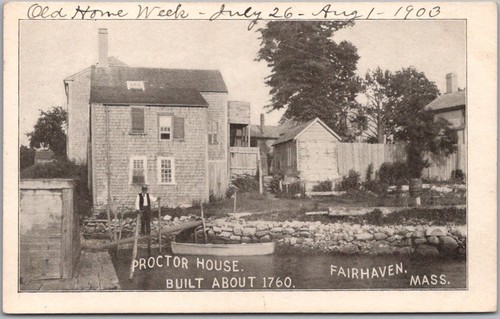 1903 fairhaven mass - 1903, postcard