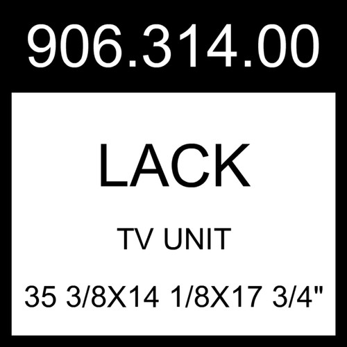 Ikea lack unit white - , 35