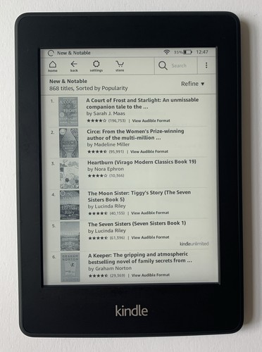 Amazon kindle paperwhite 6th - amazon,