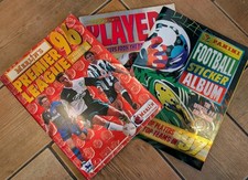 Merlin Panini Premier League Sticker Books 3x Joblot Bundle 1996 1997 Incomplete