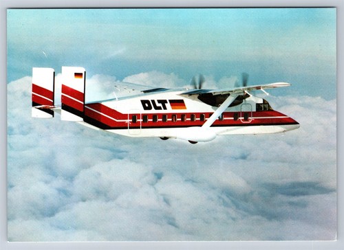 Airplane postcard commuter - postcard,