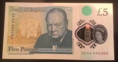 Ak44 five pound - pound, note
