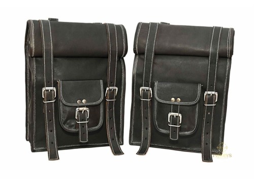 Bag leather motorcycle saddle - motorcycle,